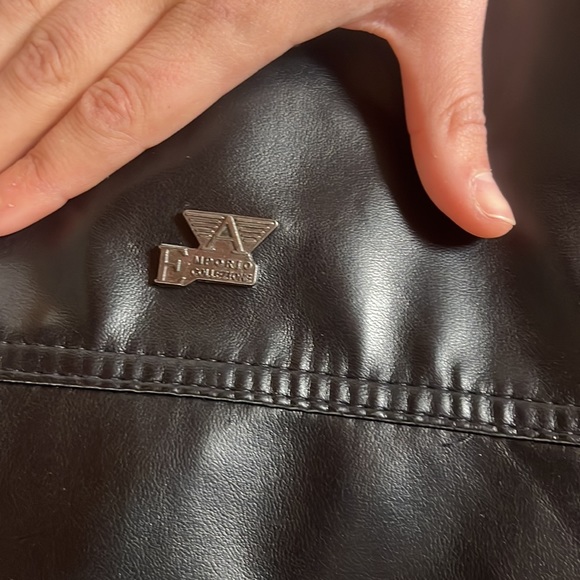 Emporia A Collezione Faux Leather Jacket - Picture 4 of 9